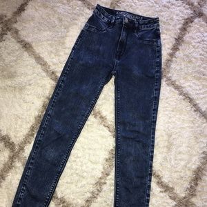 AE sky high jeggings